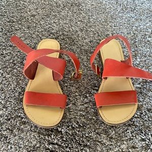 ASOS Red Sandals
